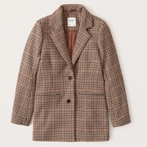 Abercrombie & Fitch Wool Coat Medium Petite